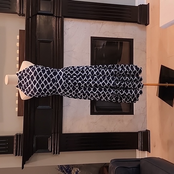 SOLD SOLD SOLD!NWT Michael Michael Kors Ikat Halter Dress Size M - Picture 2 of 16